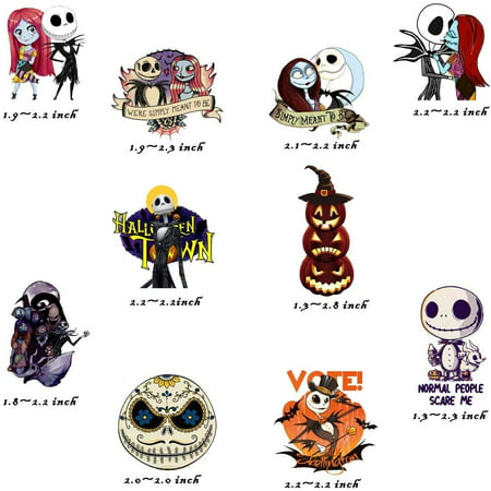 Nightmare Before Christmas Sticker/Autocollant bouteille